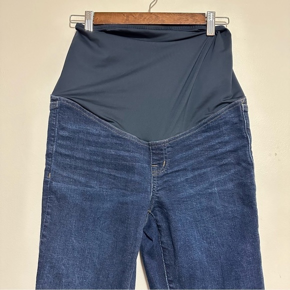 Madewell Over-the-Belly Tencel Edition Skinny Maternity Jeans size 27 - Picture 5 of 10